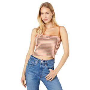 Levis Hoop Tank Paprika Autumn Leaf Stripe MD